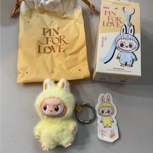 Pin for love labubu Keychain